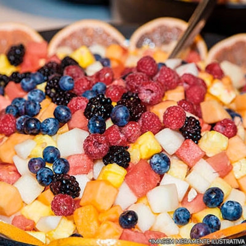 frutas cortadas delivery